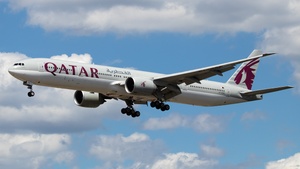 Photo of A7-BAK - Boeing 777-3DZ(ER) operated by Qatar Airways