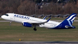 Photo of SX-DNA - Airbus A320-232 operated by Aegean Airlines