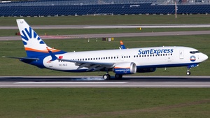 Photo of TC-SLC - Boeing 737 MAX 8 operated by SunExpress