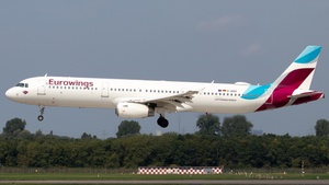 Photo of D-AIDV - Airbus A321-231 operated by Eurowings