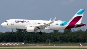 Photo of D-AEWS - Airbus A320-214 operated by Eurowings