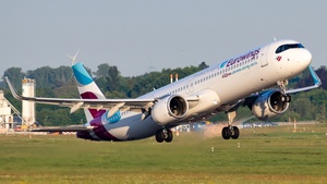 Photo of D-AEEE - Airbus A321-251NX operated by Eurowings