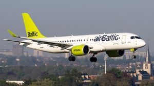 Photo of YL-CSN - Airbus A220-300 operated by airBaltic