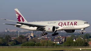 Photo of A7-BFW - Boeing 777-F operated by Qatar Airways Cargo
