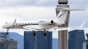 Photo of N199TH - Gulfstream GV-SP (G550) operated by TrackHouse Racing