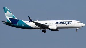 Photo of C-GIWJ - Boeing 737 MAX 8 operated by WestJet Airlines