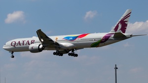 Photo of A7-BAX - Boeing 777-3DZ(ER) operated by Qatar Airways