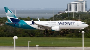 Photo of C-FHCM - Boeing 737 MAX 8 operated by WestJet Airlines