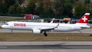 Photo of HB-JPC - Airbus A321-271NX operated by Swiss International Air Lines
