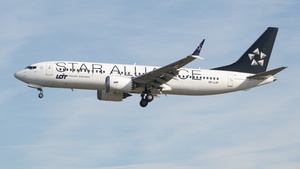 Photo of SP-LVF - Boeing 737 MAX 8 operated by LOT Polish Airlines