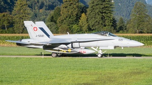 Photo of J-5021 - McDonnell Douglas F/A-18C Hornet operated by Swiss Air Force