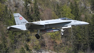 Photo of J-5021 - McDonnell Douglas F/A-18C Hornet operated by Swiss Air Force