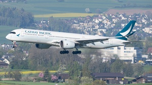 Photo of B-LRV - Airbus A350-941 operated by Cathay Pacific Airways