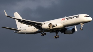 Photo of UK75001 - Boeing 757-223(PCF) operated by My Freighter