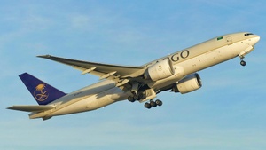 Photo of HZ-AK74 - Boeing 777-FFG operated by Saudia Cargo