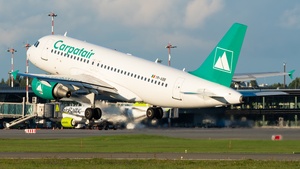 Photo of YR-ABB - Airbus A319-112 operated by Carpatair