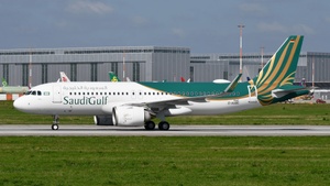 Photo of D-AUBC - Airbus A320-251N operated by SaudiGulf Airlines