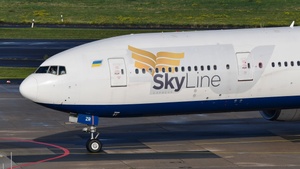 Photo of UR-AZR - Boeing 777-31H(ER) operated by Skyline Express Airlines