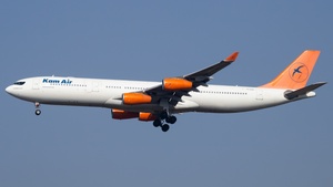 Photo of YA-KMH - Airbus A340-313 operated by Kam Air