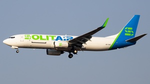 Photo of A6-SHC - Boeing 737-8AS(BCF) operated by SolitAir