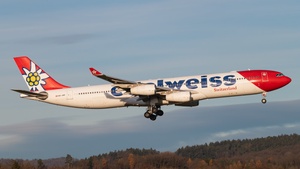 Photo of HB-JME - Airbus A340-313 operated by Edelweiss Air