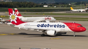 Photo of HB-JJL - Airbus A320-214 operated by Edelweiss Air