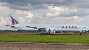Photo of A7-BAS - Boeing 777-3DZ(ER) operated by Qatar Airways