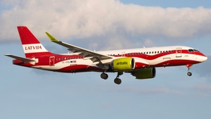 Photo of YL-CSL - Airbus A220-300 operated by airBaltic