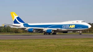 Photo of G-ONEF - Boeing 747-428F(ER) operated by One Air