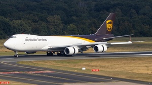 N618UP - Boeing 747-8F