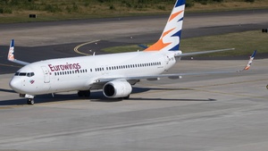 Photo of OK-TSO - Boeing 737-8GQ operated by Eurowings (opb SmartWings)