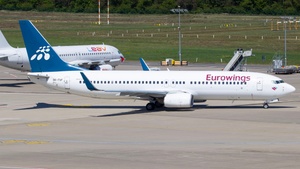 Photo of OK-TVF - Boeing 737-8FH operated by Eurowings (opb SmartWings)