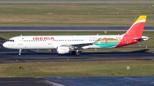 Photo of EC-JZM - Airbus A321-212 operated by Iberia