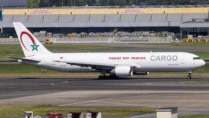 Photo of CN-ROW - Boeing 767-343(ER)(BCF) operated by Royal Air Maroc Cargo