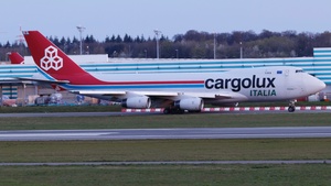 Photo of LX-YCV - Boeing 747-4R7F operated by Cargolux Italia