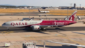 Photo of A7-BEC - Boeing 777-3DZ(ER) operated by Qatar Airways