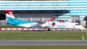 Photo of LX-LGE - Bombardier DHC-8-402 Dash 8 Q400 operated by Luxair