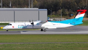 Photo of LX-LGE - Bombardier DHC-8-402 Dash 8 Q400 operated by Luxair