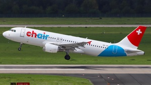 Photo of HB-JOP - Airbus A320-214 operated by Chair Airlines