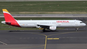 Photo of EC-JZM - Airbus A321-212 operated by Iberia