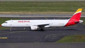 Photo of EC-JQZ - Airbus A321-212 operated by Iberia