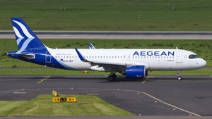 Photo of SX-NEF - Airbus A320-271N operated by Aegean Airlines