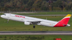 Photo of EC-HUI - Airbus A321-212 operated by Iberia