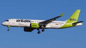 Photo of YL-AAU - Airbus A220-300 operated by airBaltic