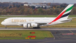 Photo of A6-EUD - Airbus A380-861 operated by Emirates