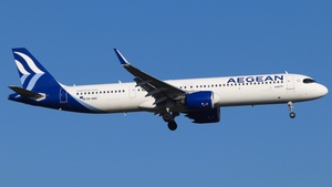 Photo of SX-NAC - Airbus A321-271NX operated by Aegean Airlines