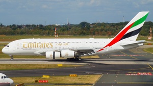 Photo of A6-EUC - Airbus A380-861 operated by Emirates