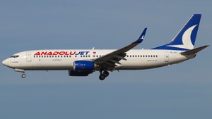 Photo of TC-JFT - Boeing 737-8F2 operated by AnadoluJet