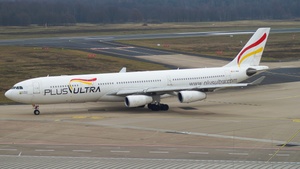 Photo of EC-MQM - Airbus A340-313 operated by Plus Ultra Líneas Aéreas