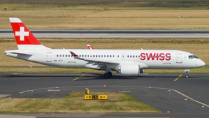 Photo of HB-JCT - Airbus A220-300 operated by Swiss International Air Lines